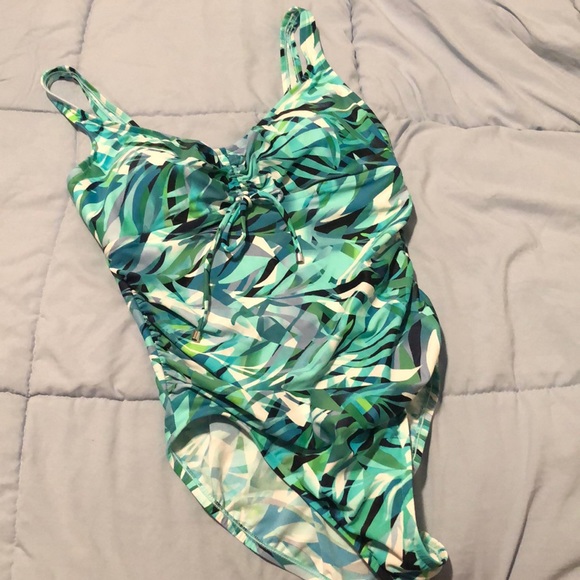 target aqua green bathing suit